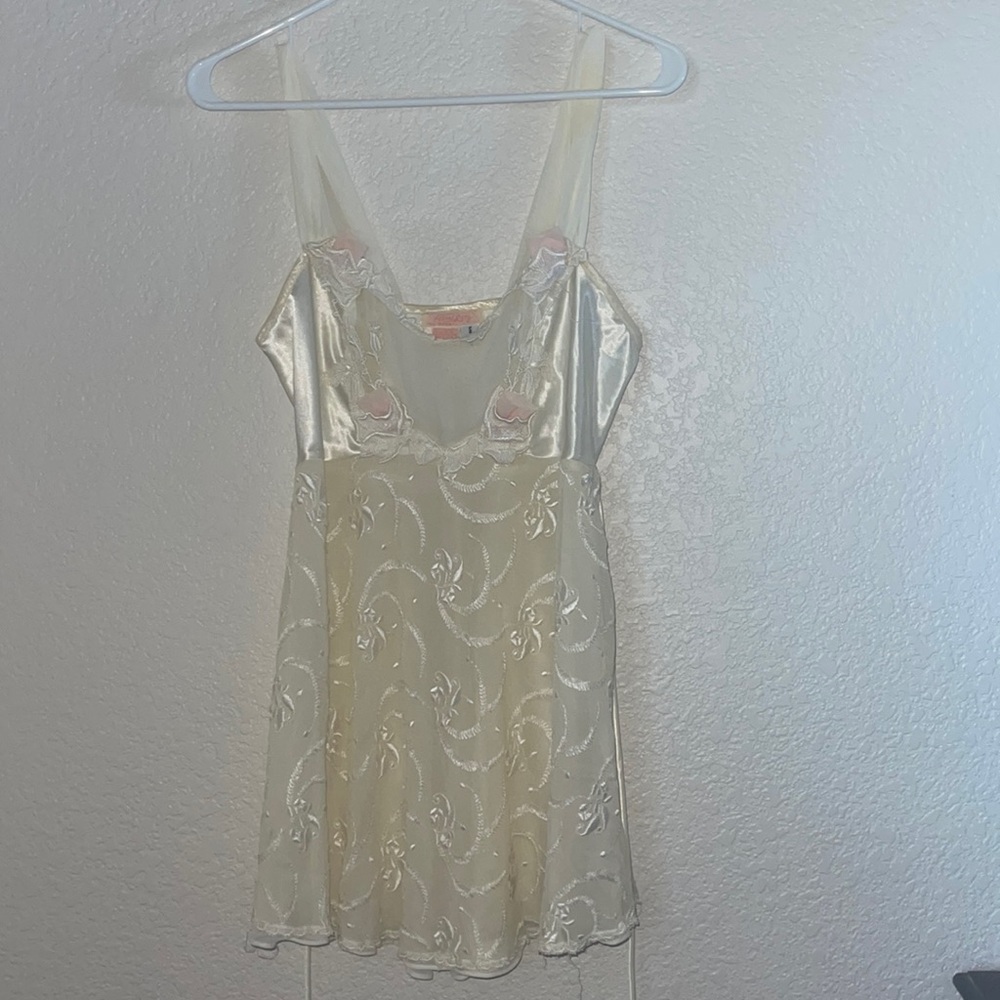 Vintage F Cera Hilesiz Slip Dress- Small